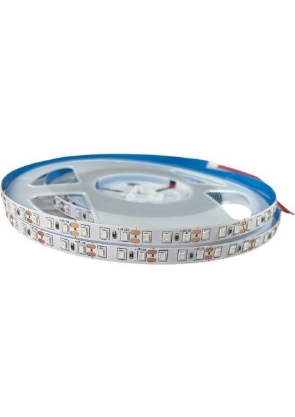 8mm 12V 120 Ledli 2835 Yeşil Şerit LED (5metre) Ince Pcb Li