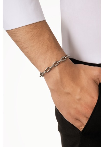 Modern Stil Çelik Erkek Bileklik fırsatları