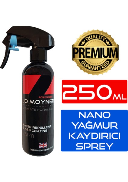 Cam Su Kaydırıcı - Glass Sealant 100 ml İngiltere'de Formül Edilmiştir 2 YIL Dayanım