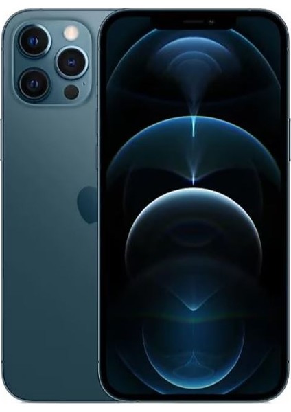 Yenilenmiş IPHONE 12 Pro Max 128GB -Mavi( 12 Ay Garantili)-A Grade