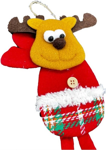 Yılbaşı Kabartma Figür Geyik Zilli 30 cm fiyatları