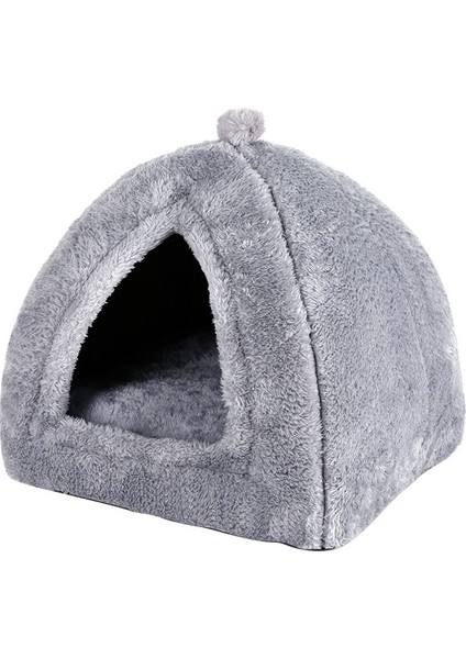 Yarı Kapalı Kışlık Kedi Yatağı Kedi Evi (Yurt Dışından)