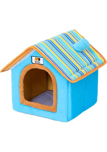 Çıkarılabilir ve Yıkanabilir Kedi Evi, Kedi Yatağı, Evcil Hayvan Kışlık Malzemeleri (Yurt Dışından)