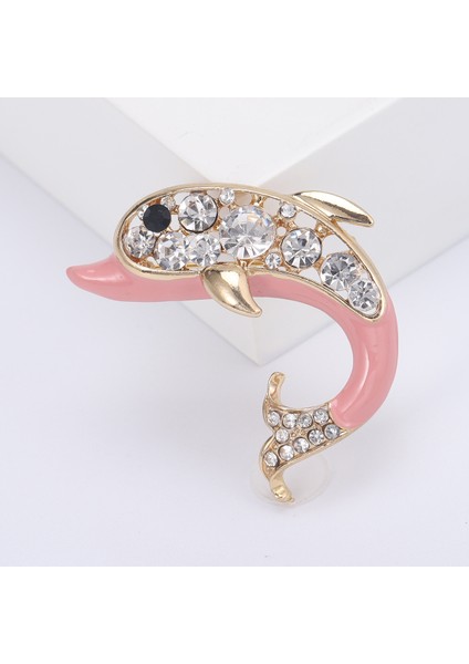 Erkek ve Kadın Şal Iğneleri, Yunus Damlayan Broşlar, Elektroliz Broşlar, Alaşımlı Aksesuarlar, Broşlar, Giysi Iğneleri (Yurt Dışından)