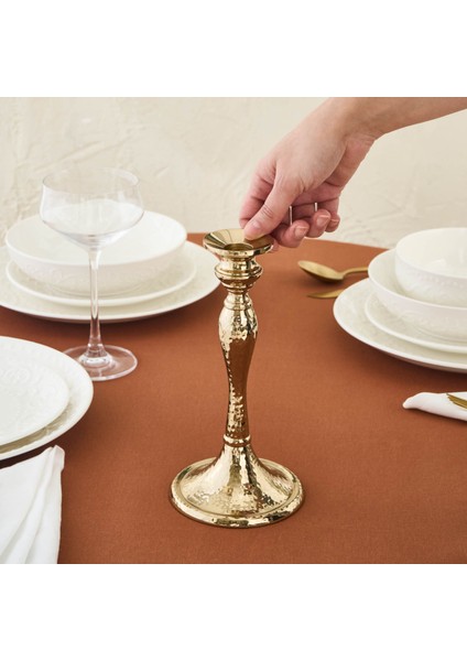 Rena New Year Yılbaşı Şamdan Gold 22 cm fiyatları