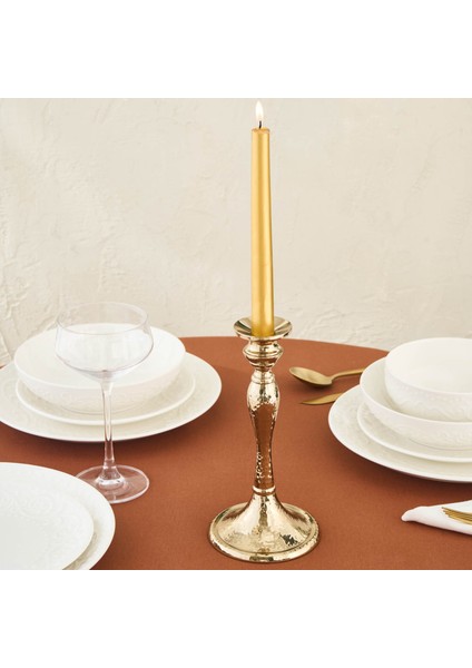 Rena New Year Yılbaşı Şamdan Gold 22 cm modelleri