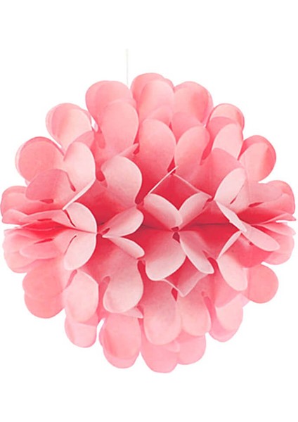 Kağıt Çiçek Top Süs - 35 cm