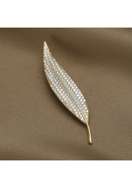 Yaprak Pin Şal Pin Bayanlar Kadınlar Için (Yurt Dışından)