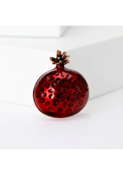 Şal Iğneleri, Çok Yönlü Nar Broşları, Bayan Paltoları, Hırkalar, Korsajlar, Modaya Uygun, Meyve Iğneleri (Yurt Dışından)