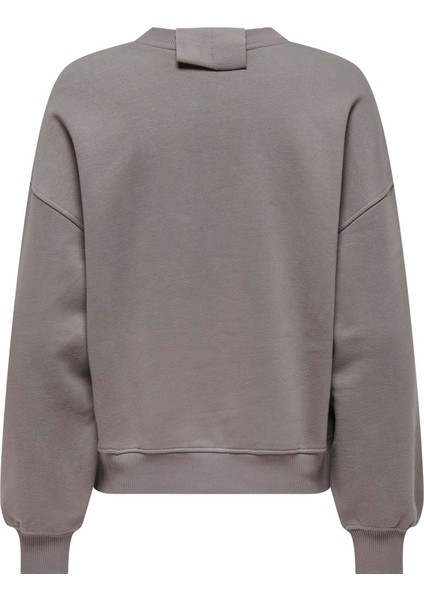 Onlsofia Baskılı Streç Pamuklu Regular Fit Bisiklet Yaka Sweat Bayan Sweat 15329876 fiyatları