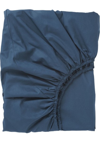 Lastikli Çarşaf, Koyu Mavi, 160 x 200 cm