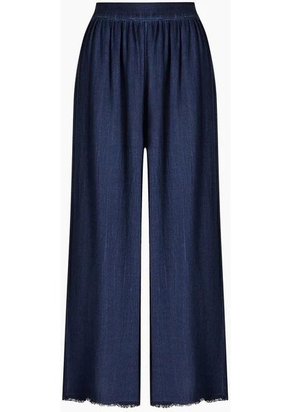 3317 Keten Navy Pantolon Lacıvert