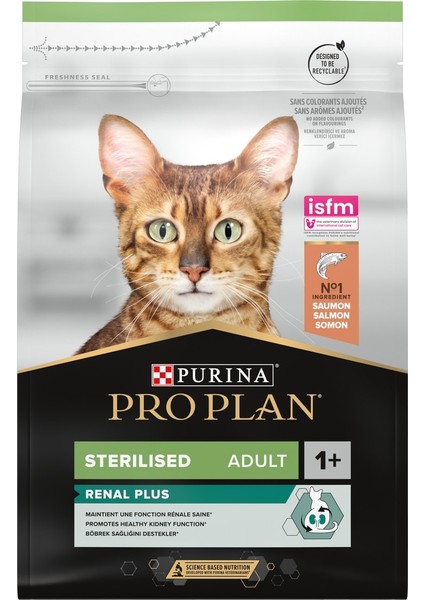 Pro Plan Sterilised Somonlu Kedi Maması - 3 Kg