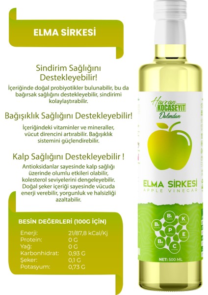 Elma Sirkesi 500 ml