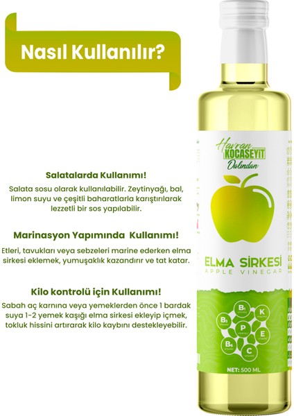 Elma Sirkesi 500 ml