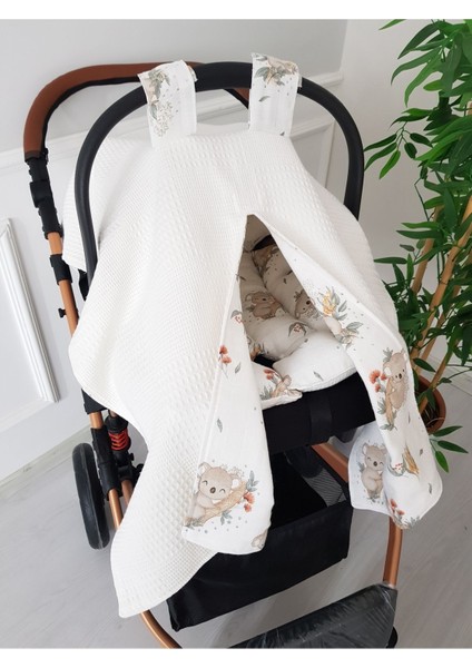 Koala Çift Katlı Puset Örtüsü , Puset Minderi