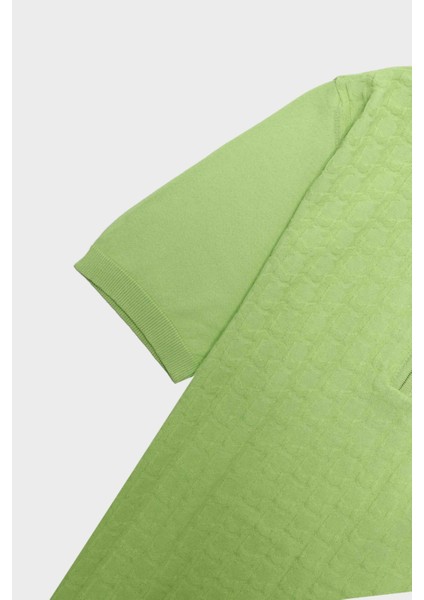 Fermuarlı Polo Yaka Kısa Kol Erkek T-Shirt fiyatları