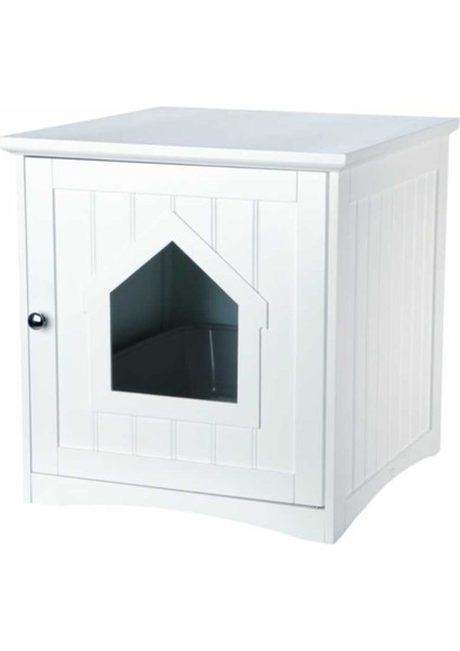 Kedi Tuvalet Evi 49x51x51cm Beyaz
