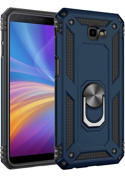 Samsung Galaxy J4 Plus Yüzüklü Standlı Vega Kılıf