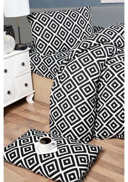 Purecomfort Tek Kişilik Lastikli Çarşaf Nevresim Takımı