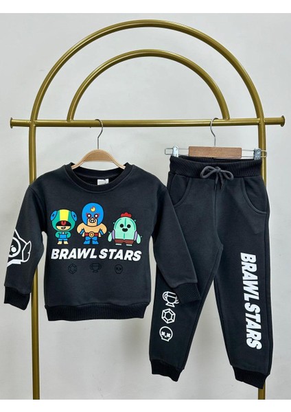 Erkek Çocuk Brawl Stars Alt-Üst Takım