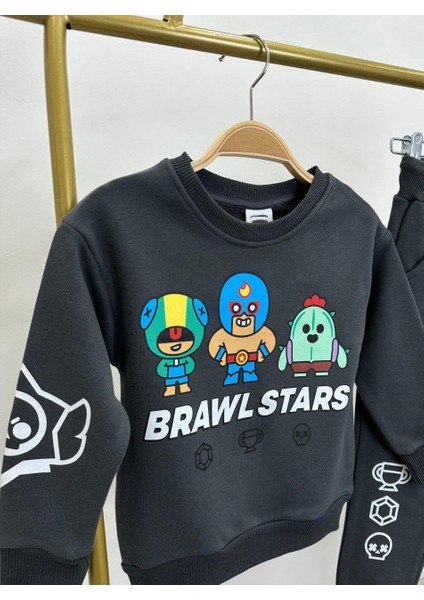 Erkek Çocuk Brawl Stars Alt-Üst Takım