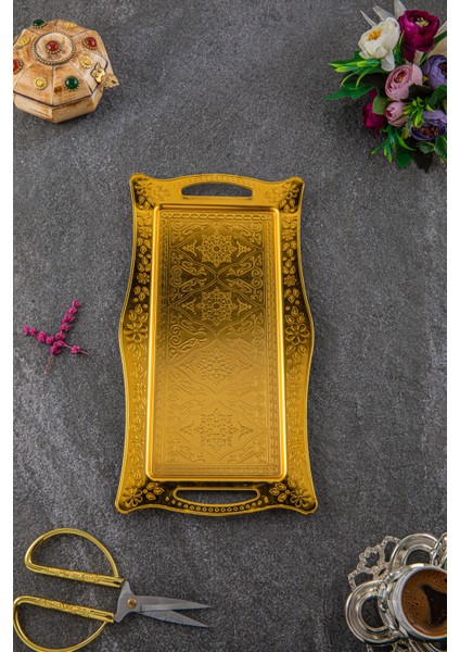 Otantik 2 Kişilik Dikdörtgen Sac Tepsi (027-2-S)