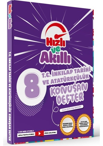 LGS 8. Sınıf Inkılap Tarihi Konuşan Defter
