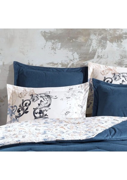 Comfort Yorgan Seti 240X220 Çift Kişilik - Fiesta Mavi