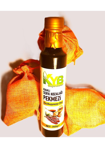 Kekikli Servi Kozalağı Pekmezi (Keçiboynuzu Özü) 350 gr E fiyatları