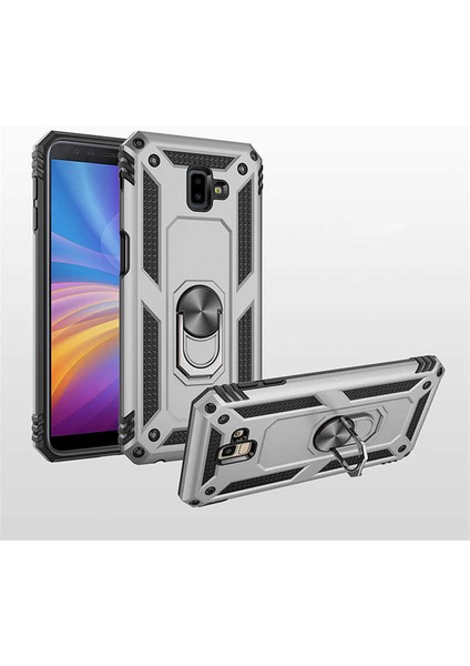 Samsung Galaxy J6 Plus Yüzüklü Standlı Vega Kılıf indirimleri