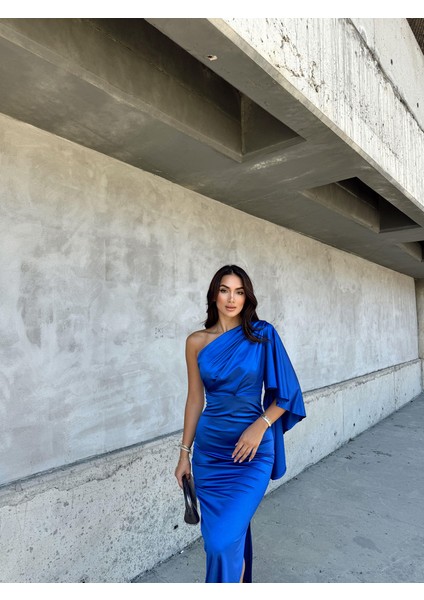 Camelia Tek Kol Saten Abiye 582922 fiyatları
