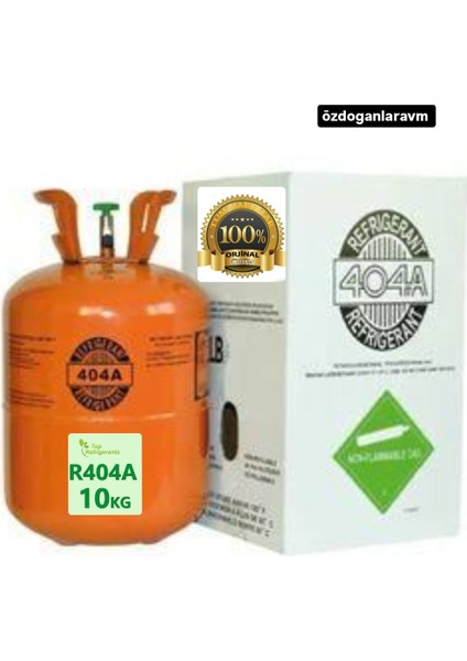 Anadolu R404A 10 kg Doldurulabilir Depozitolu Tüplü Soğutucu Gaz fiyatları