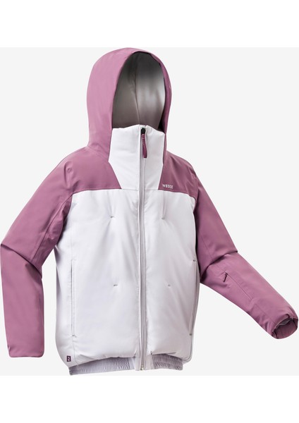 Wedze Çocuk Şişme Kayak Montu - Pembe - 500 Warm