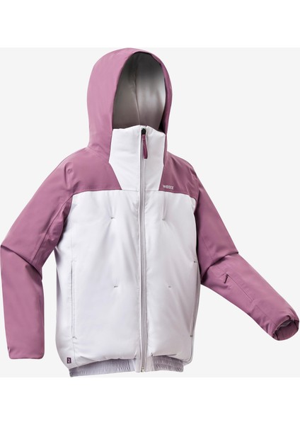 Çocuk Şişme Kayak Montu - Pembe - 500 Warm