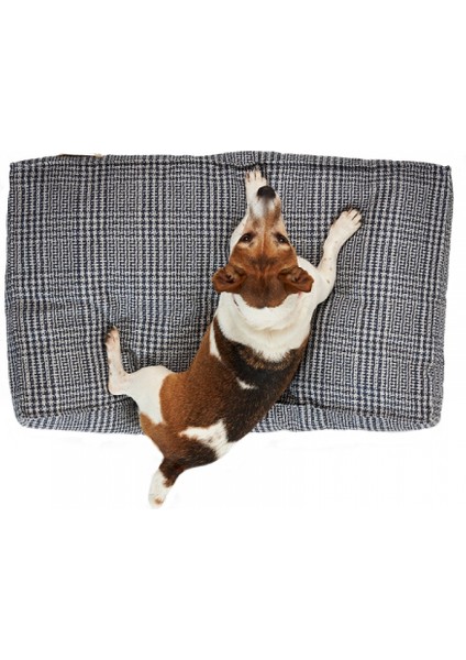 Lima Lacivert Kareli Köpek Yatağı S 70x40cm modelleri