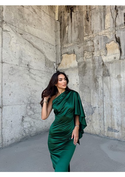 Camelia Tek Kol Saten Abiye 582922 fiyatları
