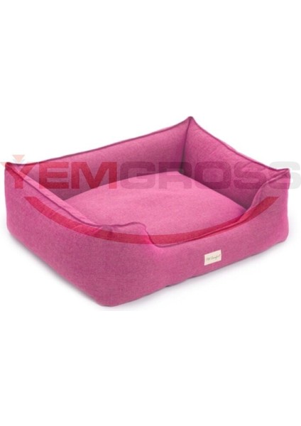 Pet Comfort Alpha Fuşya Köpek Yatağı L 105x85cm