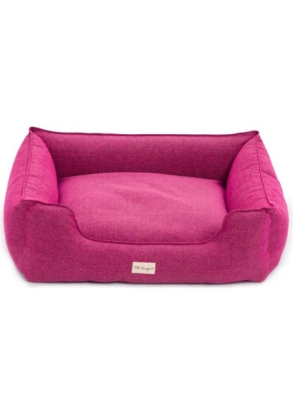 Pet Comfort Alpha Fuşya Köpek Yatağı L 105x85cm fiyatları
