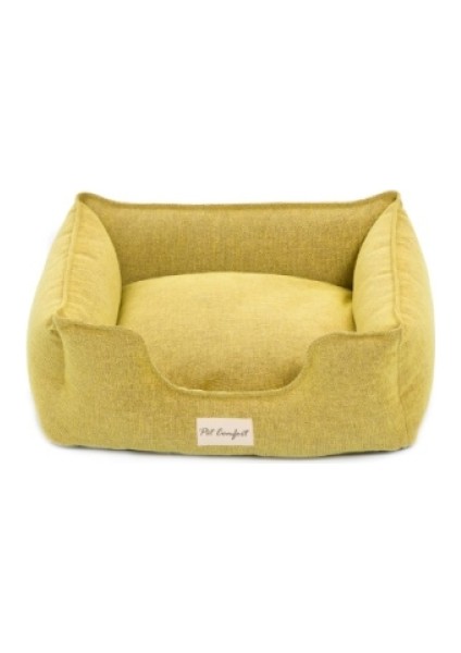 Alpha Sarı Kedi ve Köpek Yatağı S 60x50cm fiyatları