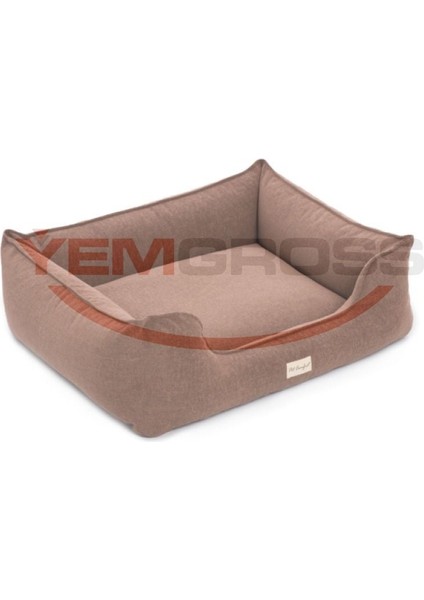Alpha Açık Kahverengi Köpek Yatağı L 105x85cm