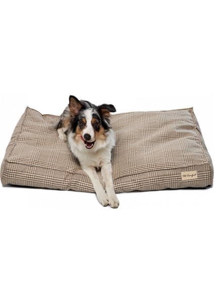 Lima Bej Kareli Köpek Yatağı M 90x60cm indirimleri