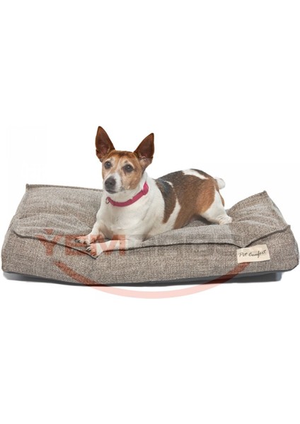 Lima Açık Kahverengi Köpek Yatağı S 70x40cm
