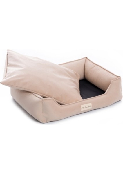 Delta Ekru Köpek Yatağı M 90x70cm fiyatları