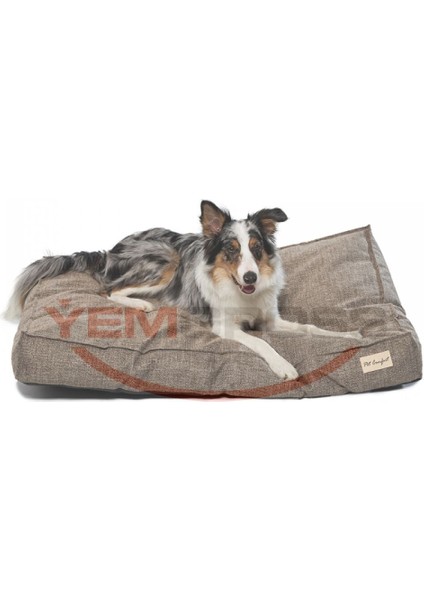 Lima Açık Kahverengi Köpek Yatağı M 90x60cm