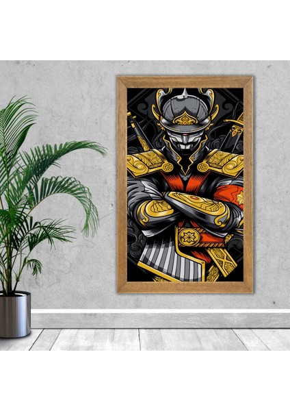 Samuray, Çerçeveli Cam Tablo 30 x 45 cm fiyatları