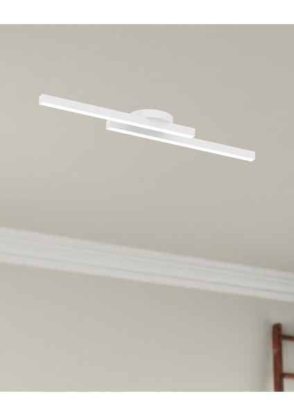 Marea ( Beyaz Kasa, Beyaz Işık ) Ledli Modern Plafonyer LED Avize, Salon, Mutfak, Oturma Odası fiyatları