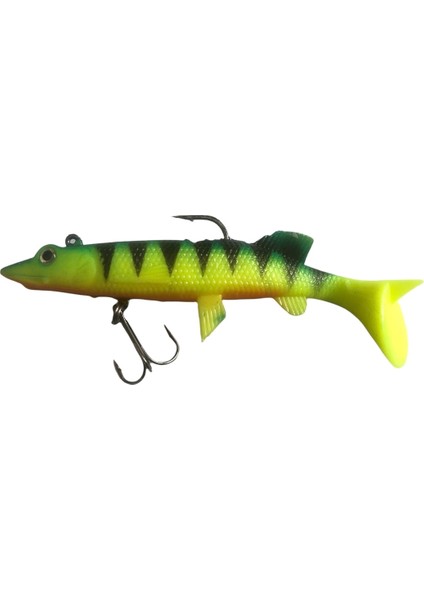 Monster Turna Silikon 10 cm 14 gr 5li Paket 04