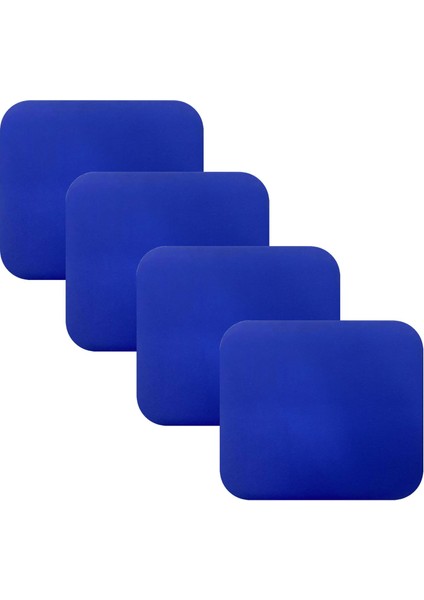 Knsz oturma minderi 4 lü mazlum mvi suni deri tel sandalyesi oturma yeri için