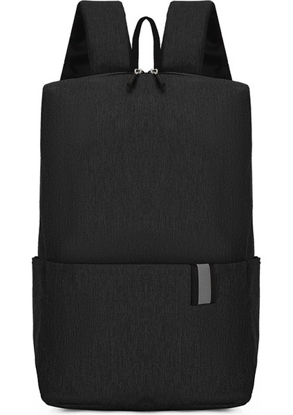 Sırt Çantası Renkli Sırt Çantası Erkek ve Kadın Hafif Seyahat Çantası Basit Moda Kampüs Öğrenci Okul Çantası (Yurt Dışından)